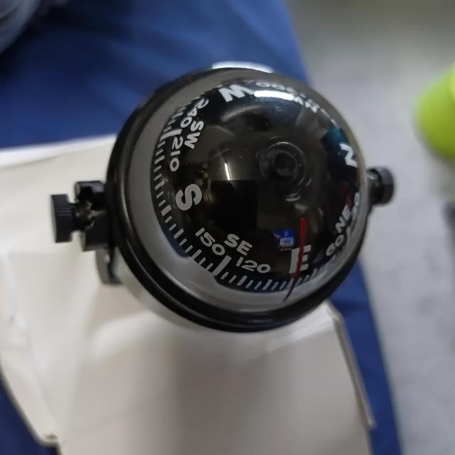 TEMU Juemel 1pc Multifunctional Car Compass -lc550 Car Compass Car Guide Ball Navigation Compass Car Compass, Suitable For Multiple Scenes, Durable And Without Electricity.