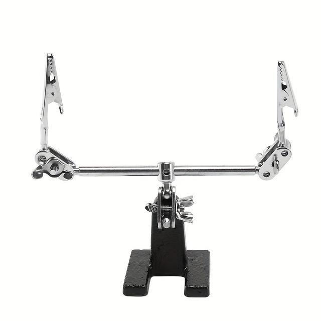 TEMU Third Hand Soldering Iron Holder With Clips, Assisting Tools For Circuit Enthusiasts, Welding Support Stand, Clamps, And Repair Tools