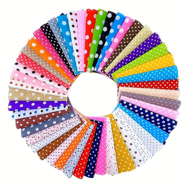 TEMU 50개입 10*10cm/3.9*3.9인치 오리지널 패치워크, 따르지 않습니다, 창의적인 패치워크, 매우 귀여운 포장 천, 다양한 플로럴 원단, 가족 창의적인 수제 천 세트