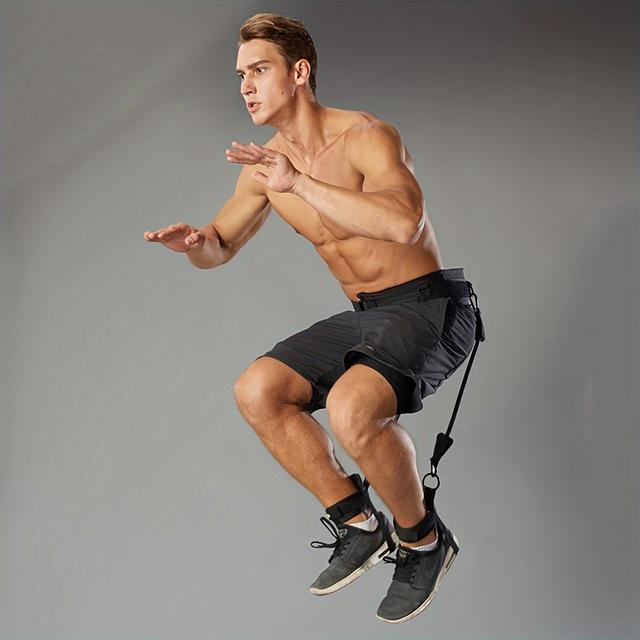 TEMU Premium Vertikaler Sprungtrainer für Verbesserte Beinkraft - Ideal für Basketball, Volleyball, Fußball & Tennis Training, Agility Training