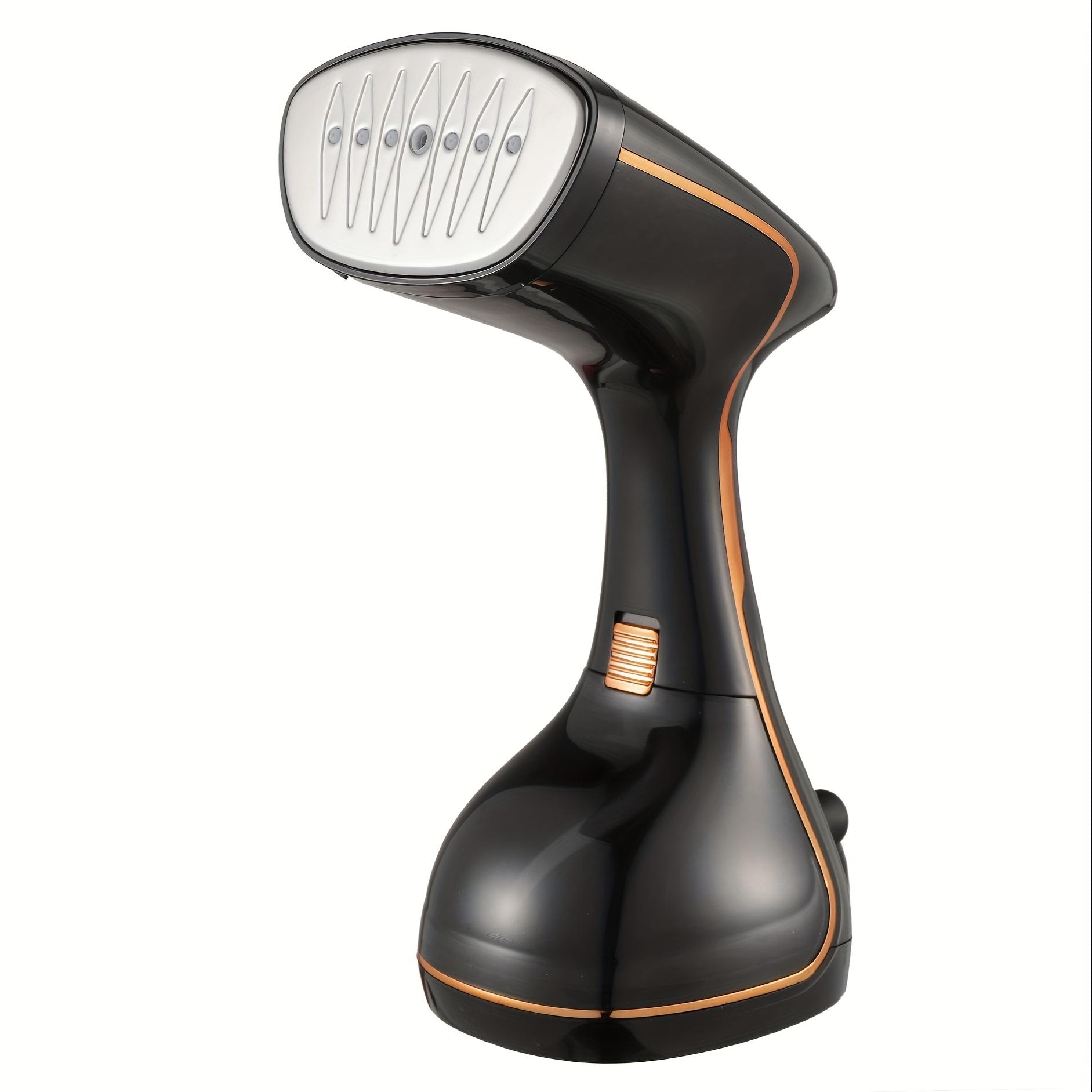 TEMU New Handheld Garment Steamer With Led Display, 9-second Rapid Heating, Touch Control, 3 Adjustable Steam Levels, Ideal For Wrinkle Removal At Home And While Traveling (eu Plug)