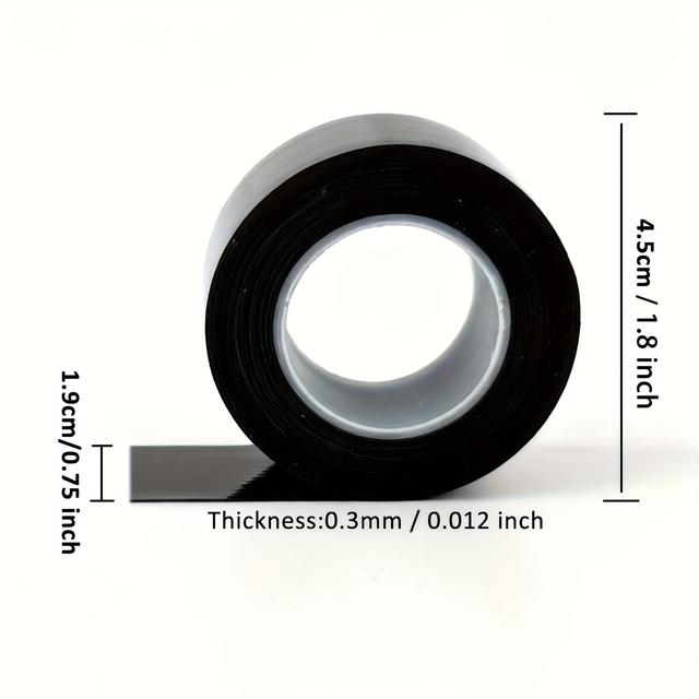 TEMU Magnet Tape Roll Flexible Strong Magnetic Strip With Adhesive Backing, For Diy Craft Projects Fridge Board Home Office Use, 30m