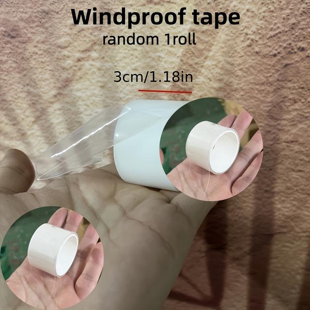 TEMU 1 db konyhai és fürdőszobás vízálló szalag, laposan fektetve mosogatóhoz és kád tömítéshez, önragasztós egyoldali nano-szalag