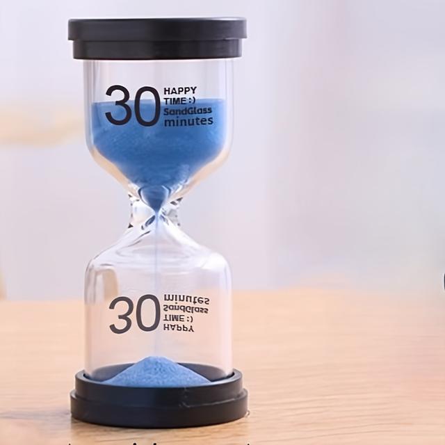 TEMU Hourglass Sand Watch Sand Clock Children Kids Gift Sand Timer Hour Glass Home Decoration