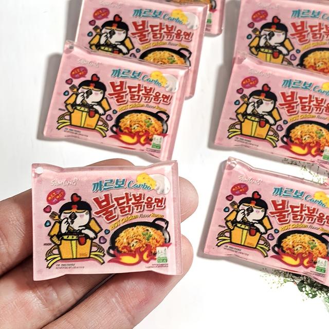 TEMU 2D, 10 piezas de colgante de joyería acrílico de de 2D, 2D