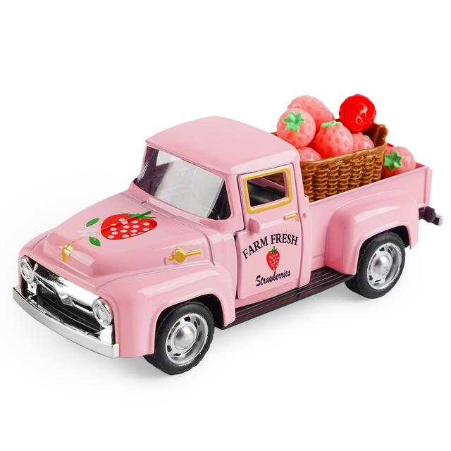 TEMU 1 pieza de decoración para mesa, decoración de fresas, , verano, otoño, y otras , decoraciones para bandejas escalonadas y hogar, adornos navideños y decorativos