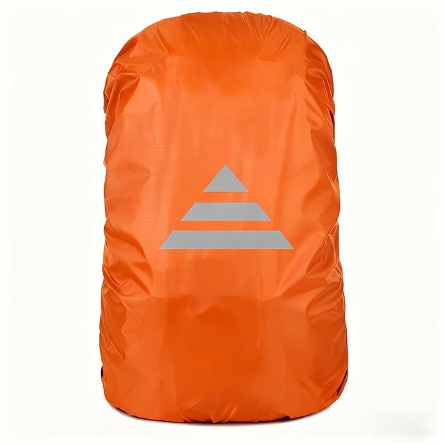 TEMU 1 Large Capacity Outdoor Backpack Cover, Protecting The Backpack, Safety Reflective, Suitable For Hiking Travel Oxford Cloth Protective Backpack Cover