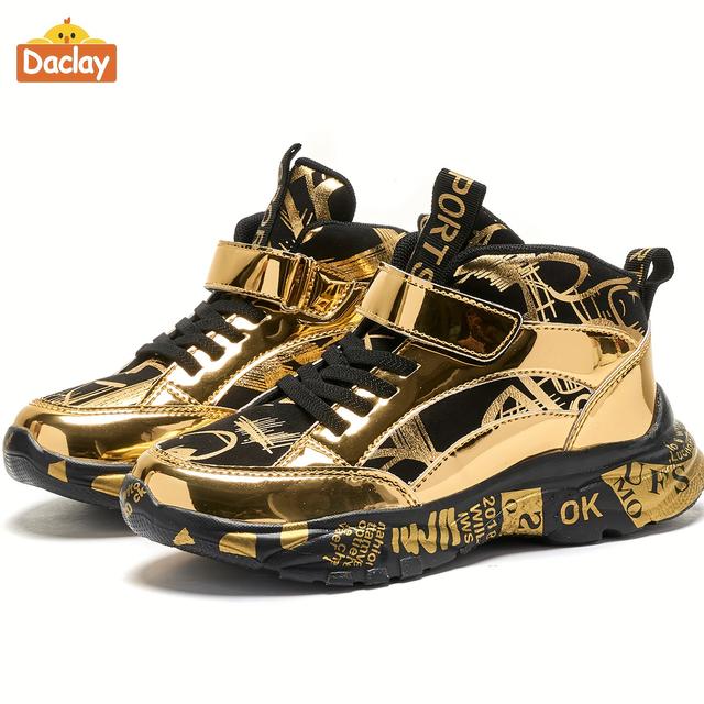 TEMU Zapatillas de baloncesto Daclay para niños, zapatillas deportivas, zapatillas casuales para niños, zapatillas deportivas para exteriores, zapatillas de montañismo