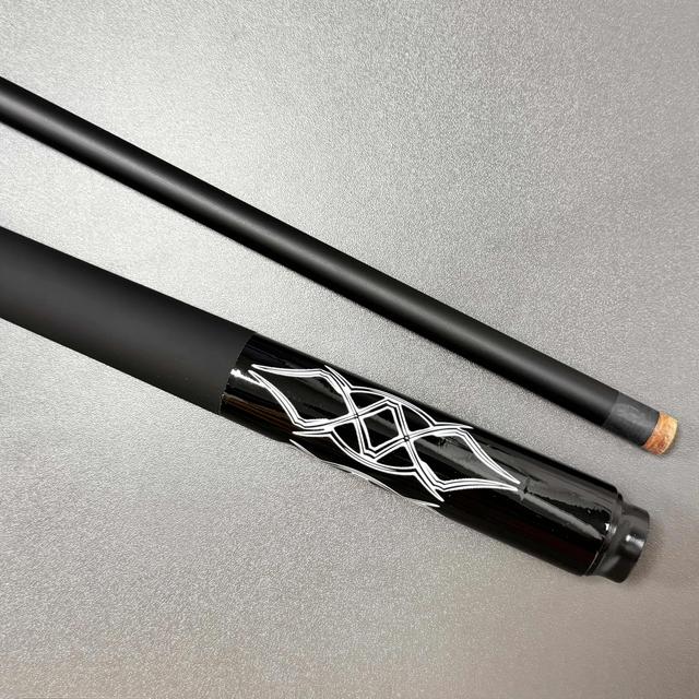 TEMU Stecca da biliardo americana in fibra di carbonio e fibra di vetro, stecca da biliardo americana a 1/2, stecca da biliardo professionale, lunghezza 58 pollici, peso 19 .