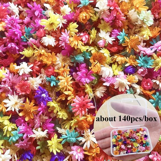 TEMU Paquete de 140 piezas de mini coloridos para decoración DIY, material de relleno, juego a , adecuado para de resina DIY, adornos y proyectos de .