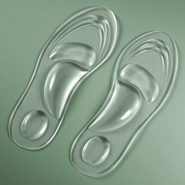 TEMU 2 piezas de plantillas para sandalias de silicona antideslizantes, absorbentes de y resistentes al desgaste con tecnología de detección como