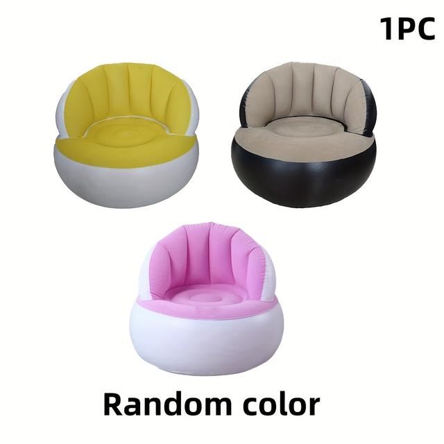 TEMU Canapé Gonflable Simple en , Canapé Pliable de Style Maison pour