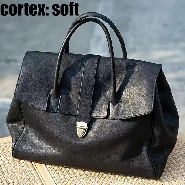 TEMU 2024 Schicker Kunstleder-Tote - Große Kapazität, Wasserdicht, Leichte Reise- & Pendler-Tasche mit Quasten-Detail - Erhältlich in Kaffee, Hellbraun, Schwarz