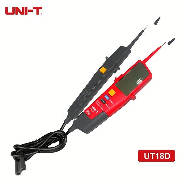 TEMU UNI-T Feszültség- és Folytonosságvizsgáló, RCD Tesztelő, Polaritásvizsgáló és Fázisforgató Teszter
