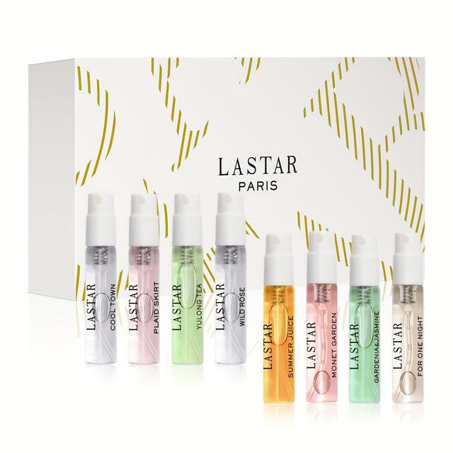 TEMU Lastar Men's Cologne, Perfume Gift Box, 3ml*8pcs, 8 Different , Suitable For Travel And Other , Temperament And Charm, Long- Fragrance, High-end Fragrance, Ideal Halloween/christmas Gift