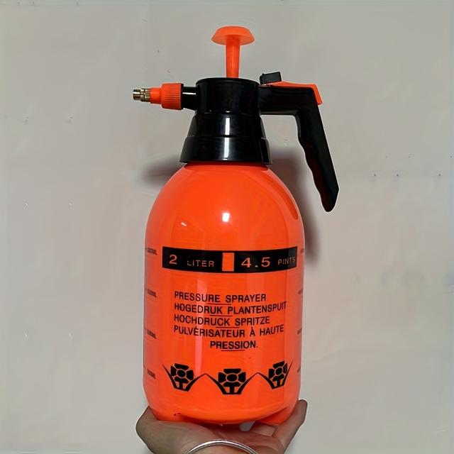 TEMU 1pc Air Pressure Watering Can With Pressure Release Valve, Plastic Gardening Watering Can For Disinfection And Cleaning, And Easy-to-use For Plants And Home Use