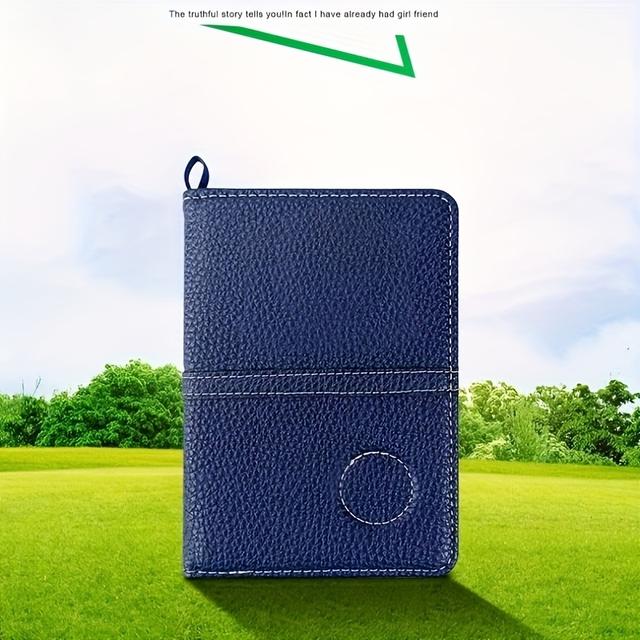 TEMU Marcador de golf con clip para árbitro, accesorios para torneos, tablero de registro portátil para exteriores, sin batería