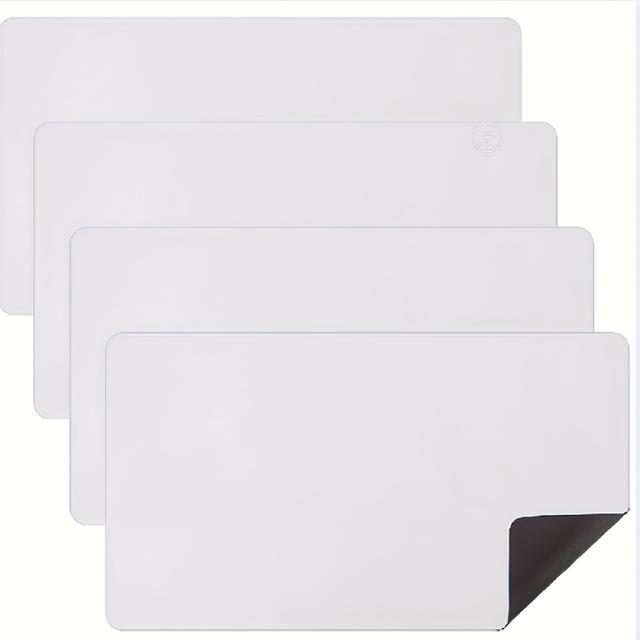 TEMU Set tappetini da gioco vuoti per giochi di carte, dimensioni 24 x 14 pollici, con superficie liscia in gomma adatta per giochi di carte, giochi da tavolo e carte collezionabili