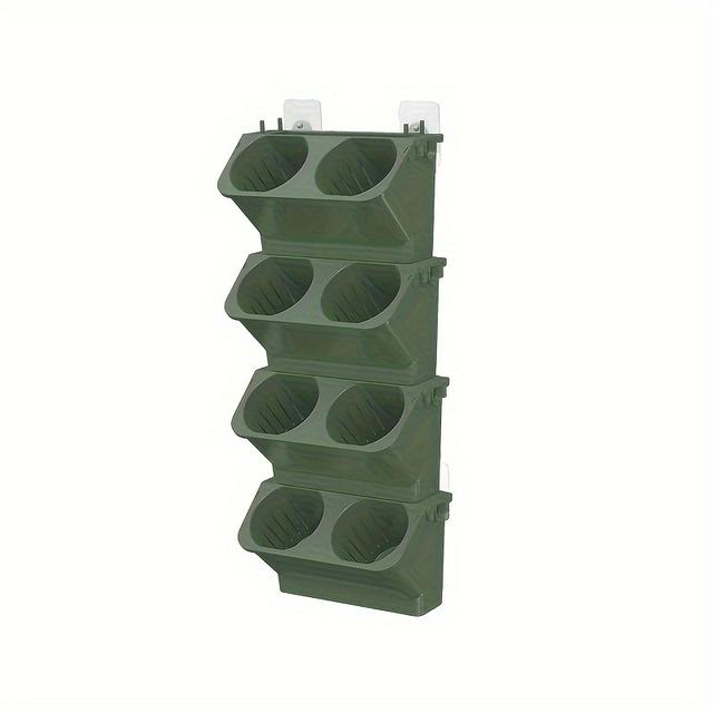 TEMU Groothandel Tuinieren Plastic Potten voor Wandmontage Succulenten Plantenbakken met Zelfbewateringsfuncties voor Balkons