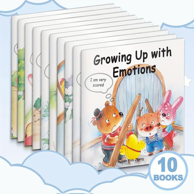 TEMU Emotionale Intelligenz entwickeln: 10 illustrierte Geschichten für persönlichen Wachstum