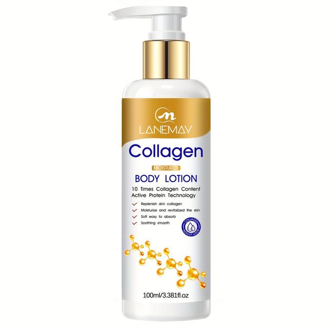 TEMU Collagen Moisturize Body Lotion - Moisturizing Dry And Dehydrated Skin, Lightweight & Non-greasy For Skin - Based Moisturizers For Women And Men