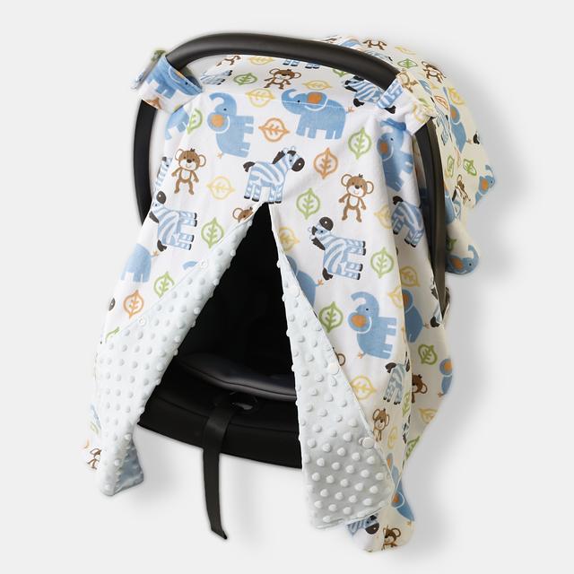 TEMU 1pc Child Car Seat Cover With Dustproof, Sunshade, And Cartoon Print