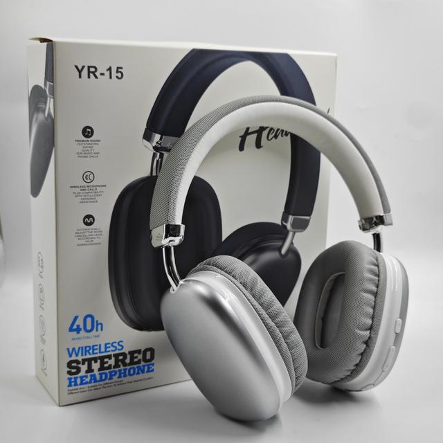 TEMU Headset Wireless Headset Electronic Headset Can Plug Tf Card Can Plug High-definition Music Headset Mobile Phone Computer Universal Headset