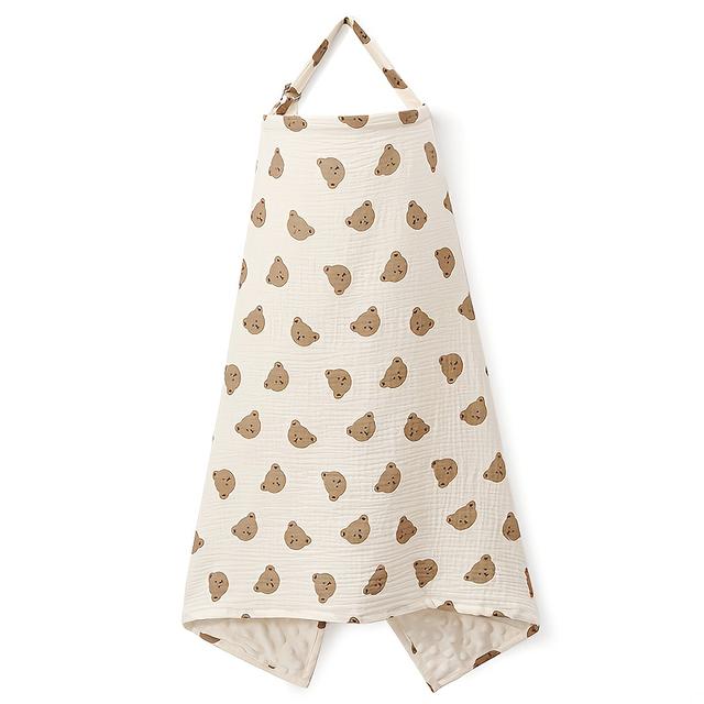 TEMU Protetor de Amamentação para Crianças, Sutiã de Amamentação Respirável com Aro Rígido para Visualização Mãos-Livres, Avental de Amamentação de Privacidade Multiuso Ajustável para Mães e Mulheres