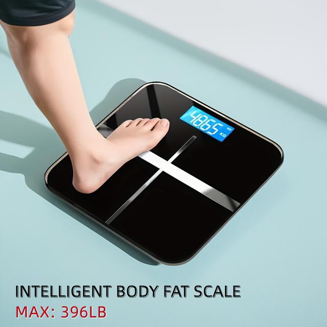 TEMU 397ib Weight Scale, Digital Bathroom Scale, Household Precision Electronic Scale, Weight Loss Household Scale, Led Display Screen, Accurate Weight Measurement, Essential For Household Use