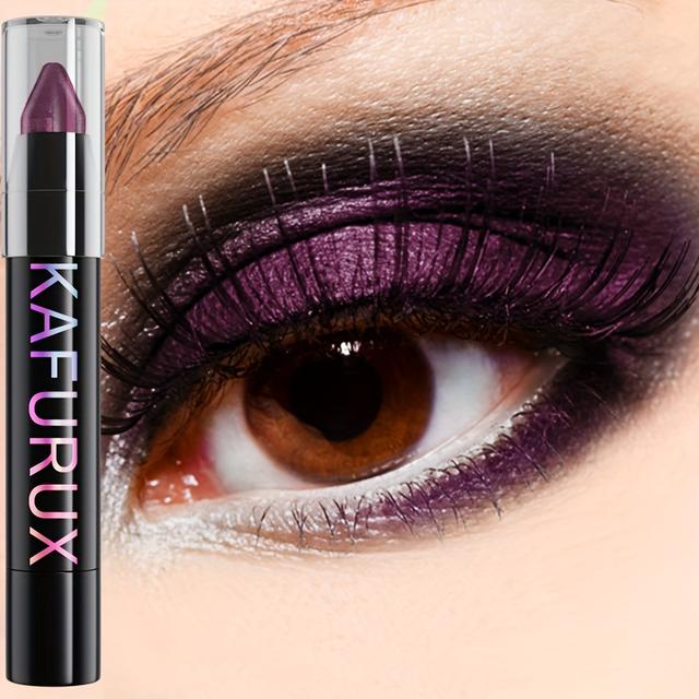 TEMU Shimmering Eyeshadow Stick - Colorful Pencil For Eyes - Long-lasting, Waterproof, Twist-up Eyeliner - Matte End Eye Shadow Palette In A Form