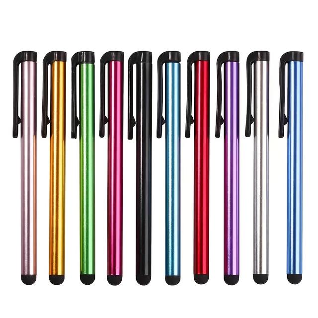 TEMU Ein einfarbiger Dual-Use Stylus, kompatibel mit Apple, Samsung, -Handys, Tablets und Computern, entwickelt zum Zeichnen und Schreiben auf universellen Touchscreen-Geräten.