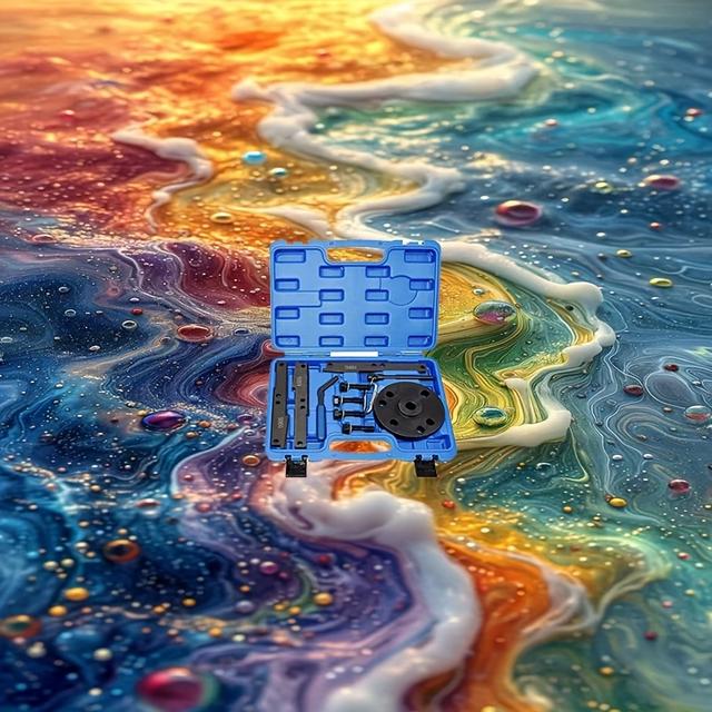 TEMU Herramienta Profesional de Ajuste de Fase de Árbol de Levas y Frenos para Motores ISX QSX - Extractor de Motor de Resistencia, Compatible con Motores (7MM3163021)