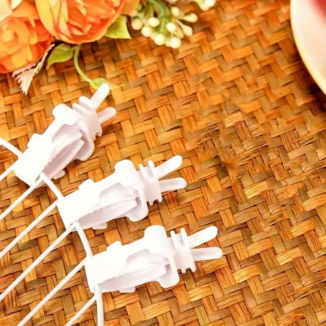 TEMU Sada 3 klipů pro držení jídla v klecích pro ptáky, vhodné pro papoušky a ideální pro krmení andulky a korely, bez baterie