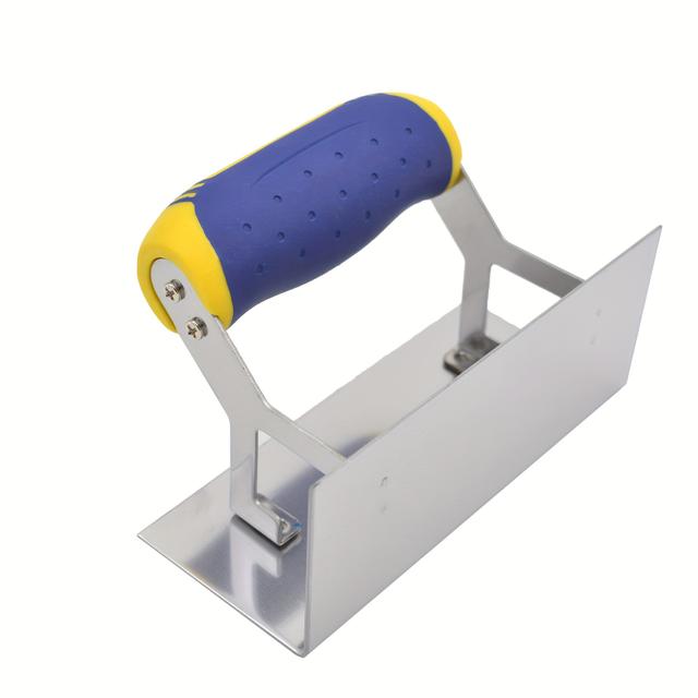 TEMU Stainless Steel Corner Puller, Internal And External Angle Finishing Tool, Wall Corner Smoothing And Plastering Tool, Edge Trimming And Jointing Trowel