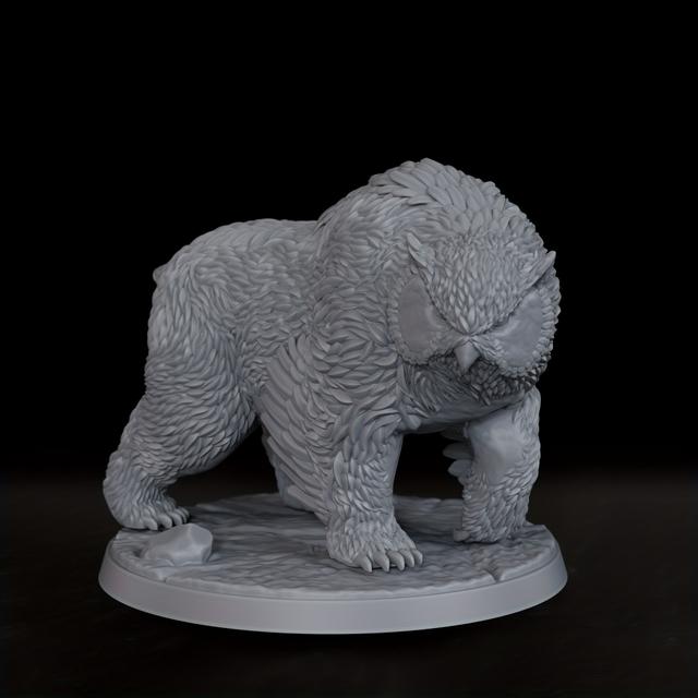 TEMU Fantasy Miniatyr - Färdig att Måla D&D Borddekoration, för RPG-fans & Samlare, Idealisk Gåva för Halloween & Jul