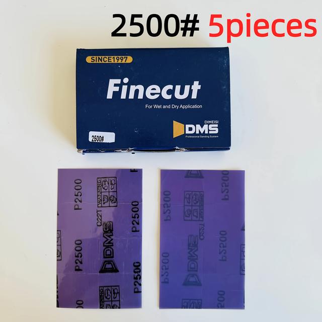 TEMU 5-Pack/10- DMS-1 Offene 8-Punkt Schleifpapier - Körnung /1000/1200/1500/2000/2500, Feine Schleifscheiben für Automobillackoberflächen