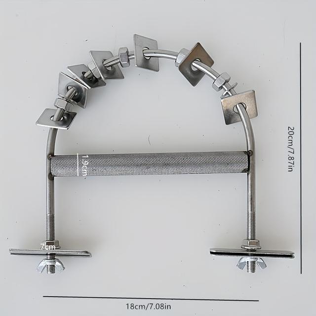 TEMU de loros de inoxidable, juguete duradero jaulas de loros medianos a grandes, accesorios pájaros, suministros mascotas.