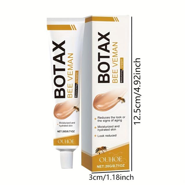 TEMU Bee Venom Facial Care Cream With Bee Venom Ingredients - Activation Mode: Targets Lines And Static Wrinkles, Leaves Light Beige Smooth And In Light Beige, Firming Effect, Without