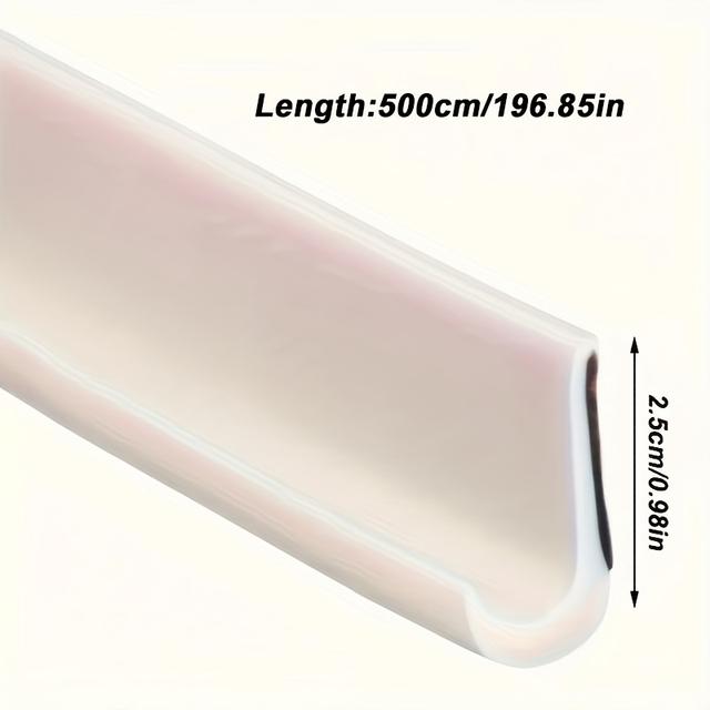 TEMU 1 stuks 3/5M Universele Rubber Waterleiding Strip voor Campers