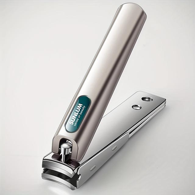 TEMU 1pc / 2pcs Premium Nail Clippers, Sharp Clippers For Fingernails And Toenails, Heavy-duty Nail Trimmer, Stainless Steel Toenail Clipper Suitable For Manicure And Pedicure