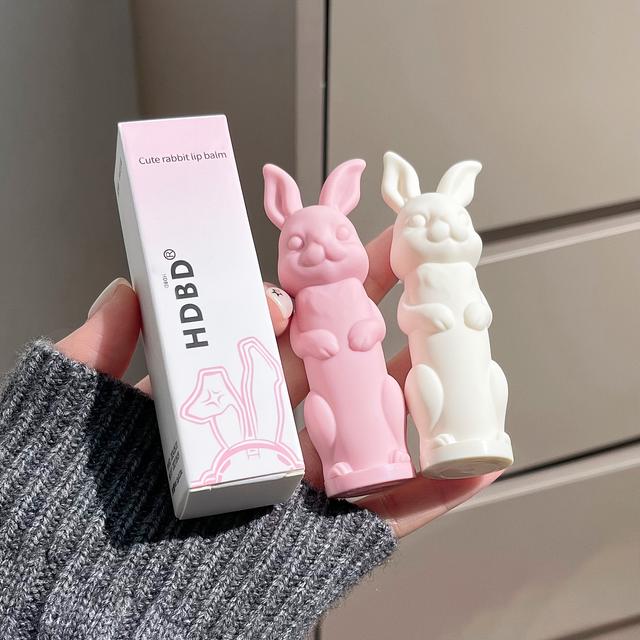 TEMU 2pcs Moisturizing Peach Lip Balm, Hydrating And Nourishing Lip Base