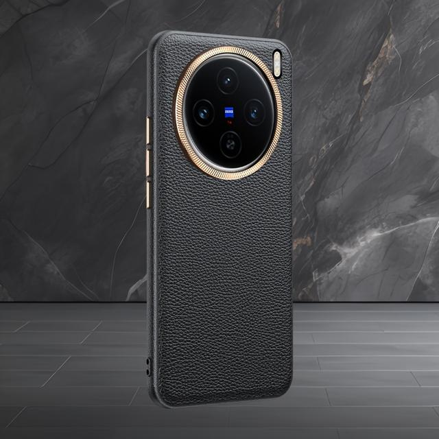 TEMU حافظة هاتف أنيقة عالية الجودة مصممة للهاتف Vivo / Pro/X100/X100 Pro/X100 Ultra، توفر حماية شاملة ومميزة مضادة للانزلاق.