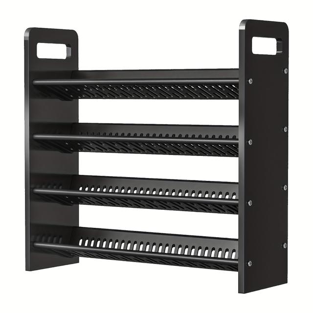 TEMU 4-tier Kitchen Countertop Spice Rack, Space-saving Cabinet Spice Bottle Organizer, To 28 Spice Jars (jars Not Included), Vertical Spice Jar Storage Shelf, Standing Shelf