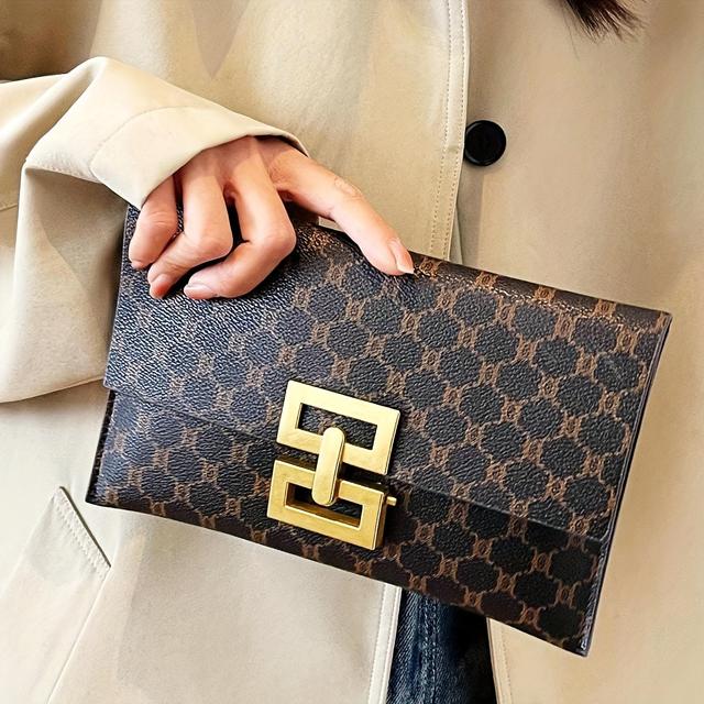 TEMU Trendy And Stylish Portable Clutch Bag For Women With A , Perfect For Casual Outfits