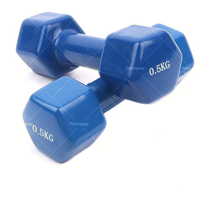 TEMU Mancuerna individual con revestimiento de neopreno, ideal para equipos de gimnasio en casa