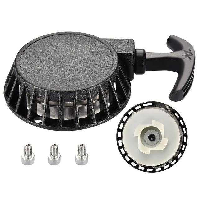 TEMU Goofit Black Pull Start Starter Assembly Repleacment For 2 Stroke 47cc 49cc Mini Pocket Dirt Bike