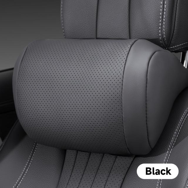 TEMU Luxury Car Headrest Support Pillow- Ultra-, Breathable Design, Driving Fatigue, Essential Neck/cushion Support, For Most Vehicles