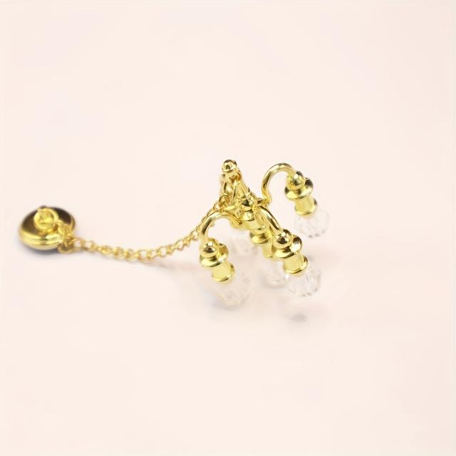 TEMU Dollhouse Miniature Furniture Miniature Living Room Scene Model Simulation Miniature Chandelier Model Ornaments