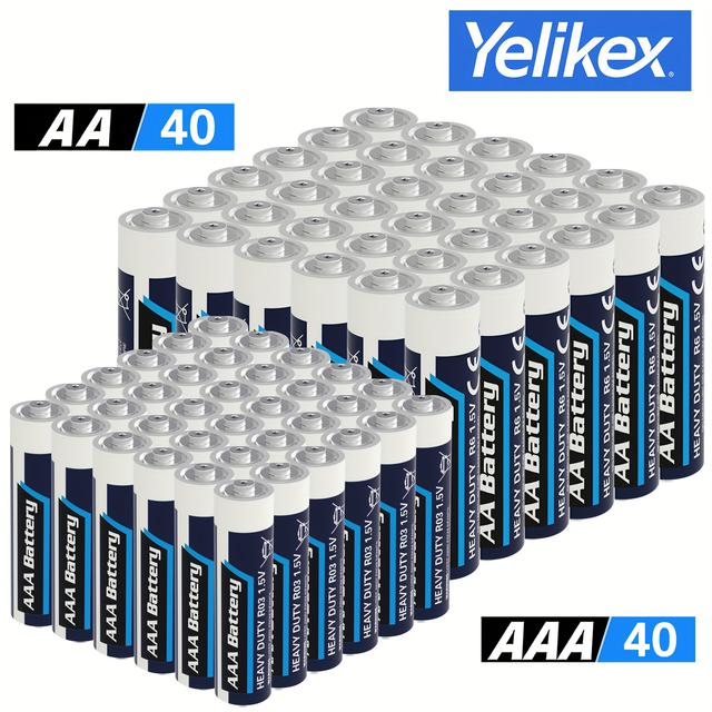 TEMU Aaa+aa 80 Piece Combination Battery, 1.5v Battery, Suitable For Keyboards, Clocks, Remote Controls, With A 3-year . Halloween & Christmas Party Favors. Fall Clearance