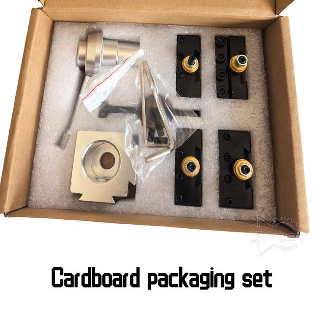TEMU Ein Set amerikanischer Schnellwechsel-Werkzeughalter-Papierboxen, 12-teiliges Set mit Knauf . Geeignet für Werkzeugmaschinenbearbeitung, manuelles DIY verschiedene Präzisionsbearbeitungen